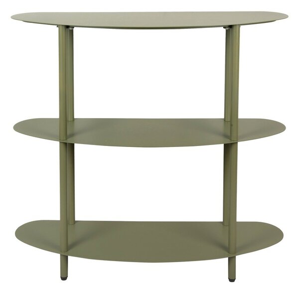 Zelen kovinski regal 90x82x28 cm Riqueza – Leitmotiv