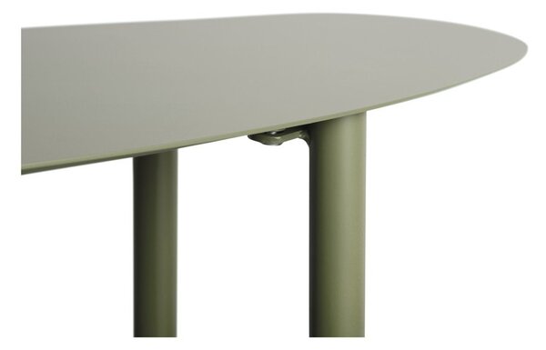 Zelen kovinski regal 90x82x28 cm Riqueza – Leitmotiv