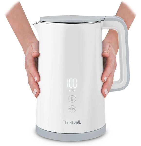 Tefal - Grelnik vode SENSE 1,5 l 1800W/230V bela