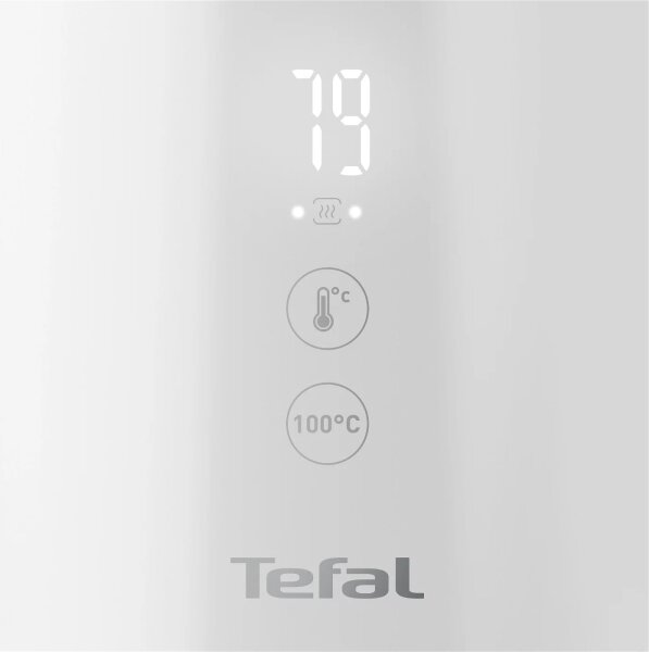 Tefal - Grelnik vode SENSE 1,5 l 1800W/230V bela