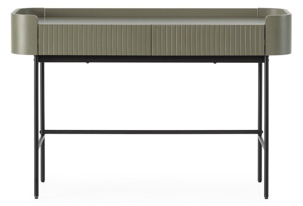 Kaki zelena stranska mizica 40x120 cm Willa – MOME