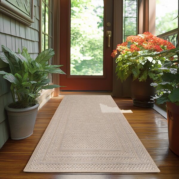 Bež zunanji in notranji tekač 80x250 cm Desert 1304 – Ayyildiz Carpets