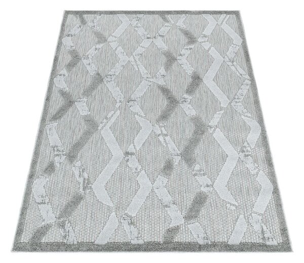 Svetlo siv zunanji tekač 80x250 cm Bahama – Ayyildiz Carpets