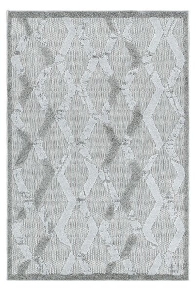 Svetlo siv zunanji tekač 80x250 cm Bahama – Ayyildiz Carpets