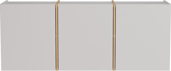 Kremno bela omara za hodnik 138x55x29 cm Libbiano – Germania