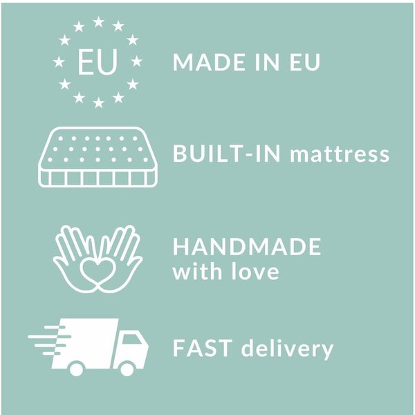 Bež boxspring postelja s prostorom za shranjevanje 180x200 cm Voyage – Maison de Rêve