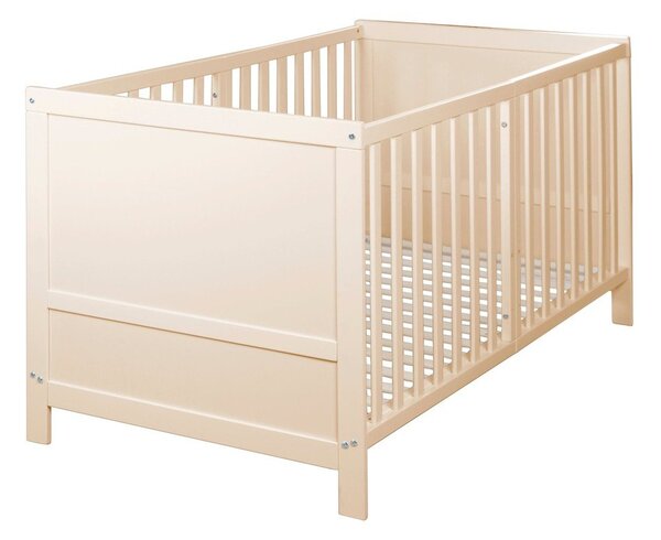 Otroška posteljica z nastavljivo višino 70x140 cm v naravni barvi Easy Sleep – Roba