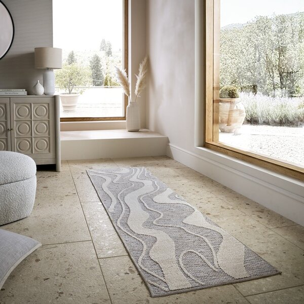 Siv pralen tekač 60x223 cm Calder – Flair Rugs