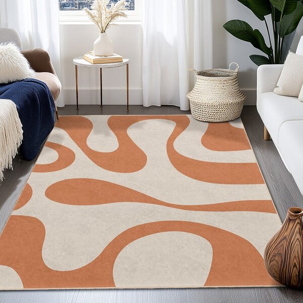 Oranžen pralen tekač 60x230 cm Caramel Latte – Mila Home