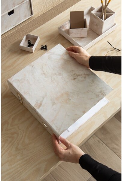Kartonast organizator za dokumente Archie Paper Laminate – Bigso
