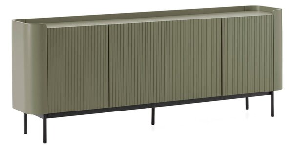 Zelena komoda 200x80x40 cm Willa – MOME
