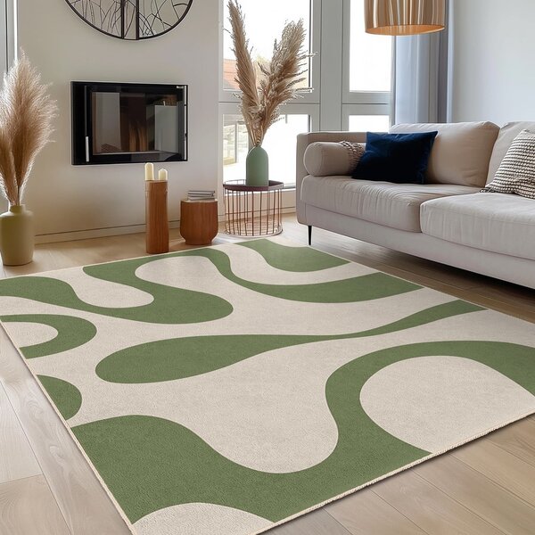 Zelen pralen tekač 80x200 cm Matcha Latte – Mila Home
