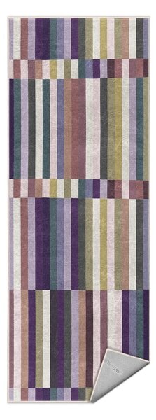 Vijoličen pralen tekač 60x230 cm Purple Rain – Mila Home