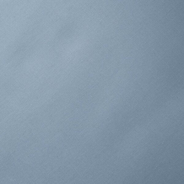 Modra napenjalna rjuha iz bombažnega perkala 90x190 cm Cotton Percale – Bianca