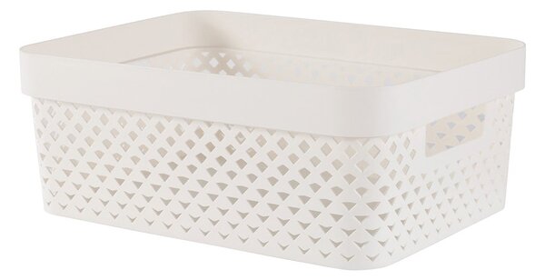 Bež plastična škatla za shranjevanje 36x27x14 cm Pure – Curver