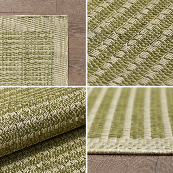 Kaki zelena notranja in zunanja preproga 60x100 cm Giza 1410 – Ayyildiz Carpets