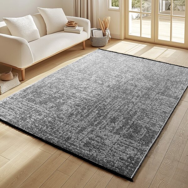 Temno siva pralna preproga 80x150 cm Space 1900 – Ayyildiz Carpets