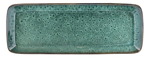 Servirni keramičen pladenj 14x38 cm Gastro Green/Black – Bitz