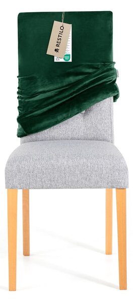Zelena raztegljiva prevleka za stol 48 cm Sento – Restilo