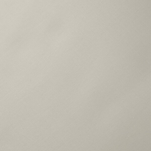 Bež napenjalna rjuha iz bombažnega perkala 90x190 cm Cotton Percale – Bianca