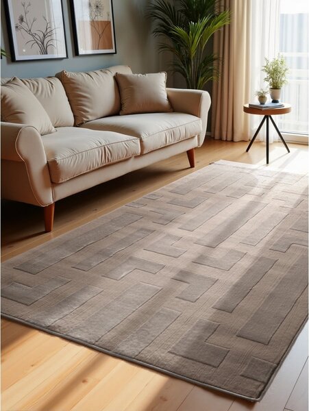 Bež preproga 120x170 cm Perles Onyx – Elle Decoration