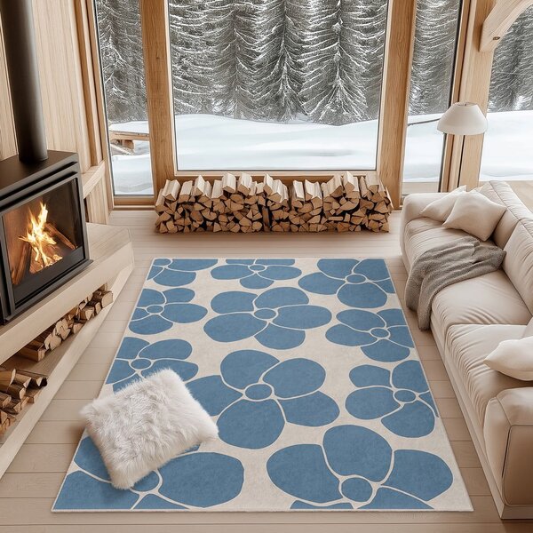 Moder pralen tekač 60x230 cm Blue Meadow – Mila Home