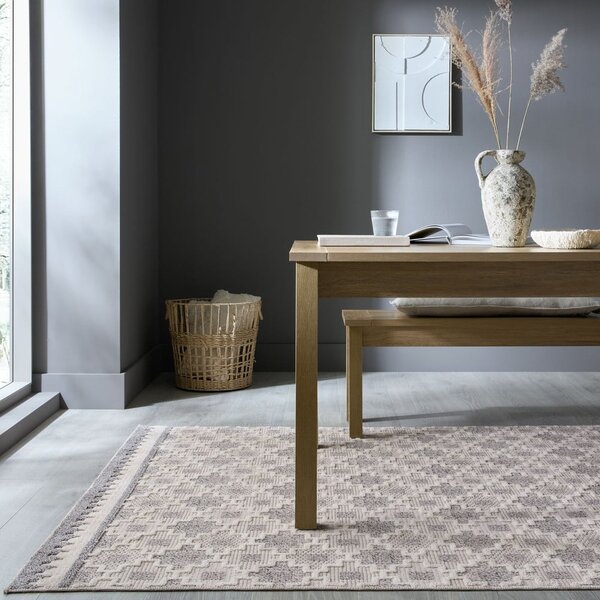 Sivo-bež pralna preproga 116x170 cm Graysen – Flair Rugs