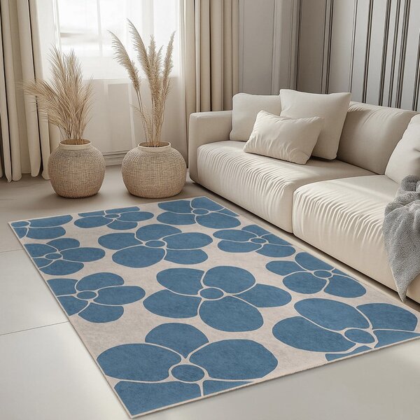 Moder pralen tekač 60x230 cm Blue Meadow – Mila Home