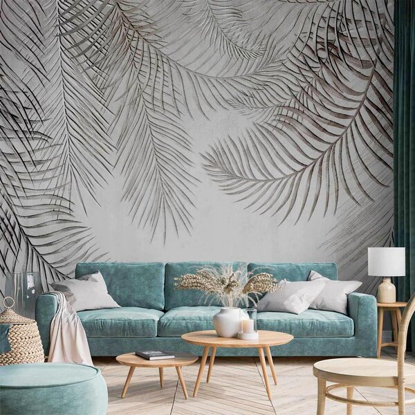 Artgeist Fototapeta Night Palm Trees, 150x105cm