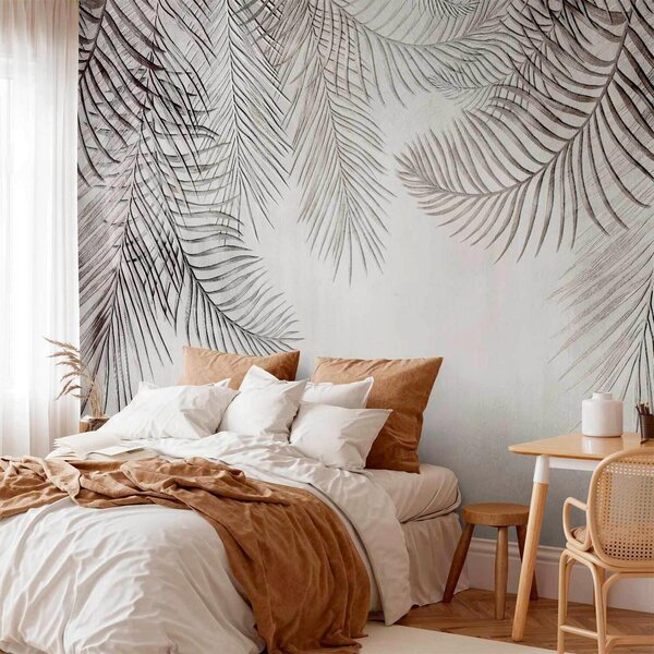 Artgeist Fototapeta Night Palm Trees, 150x105cm