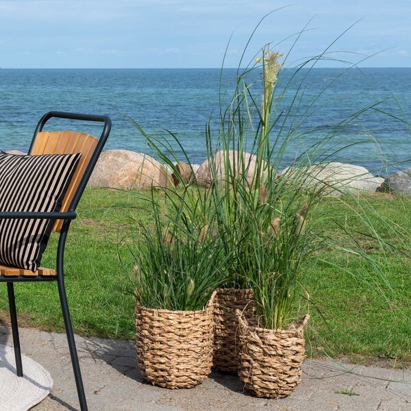 Podstavki za cvetlične lonce iz morske trave v kompletu 3 ks ø 31 cm Hue – House Nordic