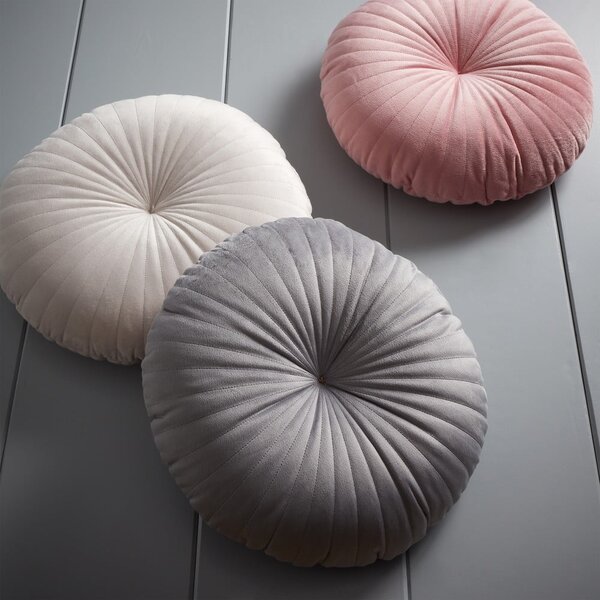 Žametna okrasna blazina ø 40 cm Round Soft Touch – Catherine Lansfield