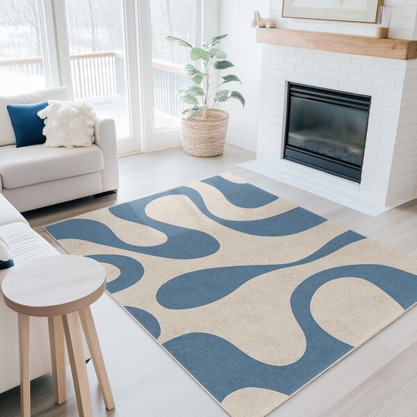 Moder pralen tekač 80x200 cm Blue Latte – Mila Home
