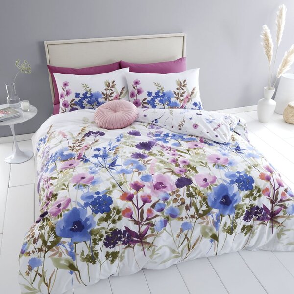 Posteljnina za zakonsko posteljo 200x200 cm Countryside Floral – Catherine Lansfield
