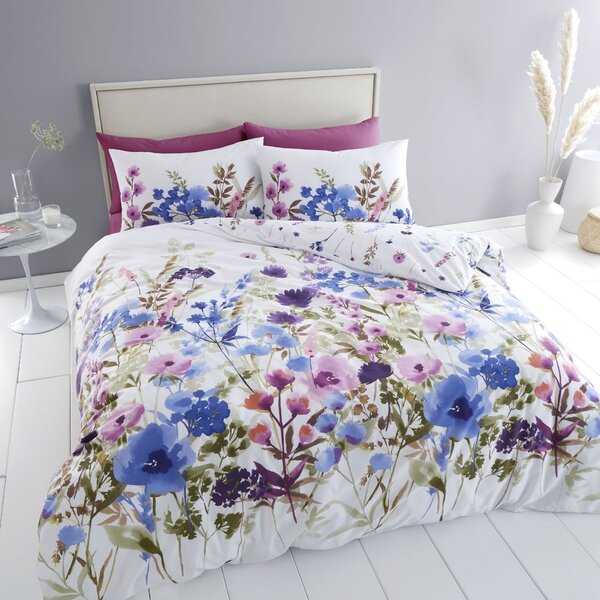 Posteljnina za zakonsko posteljo 200x200 cm Countryside Floral – Catherine Lansfield