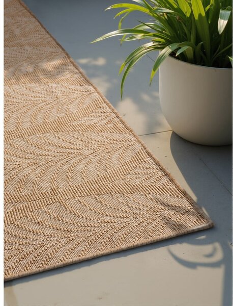 Bež-slonokoščena notranja in zunanja preproga 120x170 cm Duet Liora – NORTHRUGS