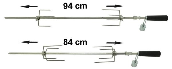 Igla za žar z motorjem 230V