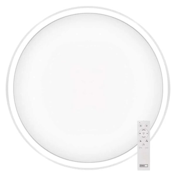 LED Zatemnitvena stropna svetilka GoSmart LED/45W/230V Wi-Fi Tuya + Daljinski upravljalnik