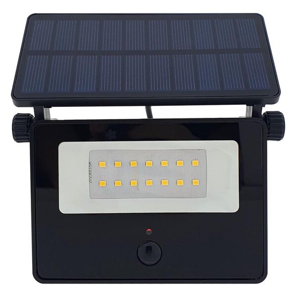 LED Solarni zunanji reflektor s senzorjem LED/2W/3,7V 4200K IP44