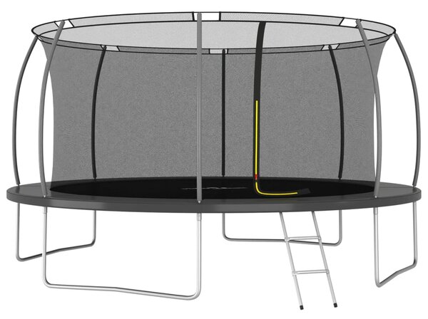 VidaXL Trampolin komplet okrogel 460x80 cm 150 kg