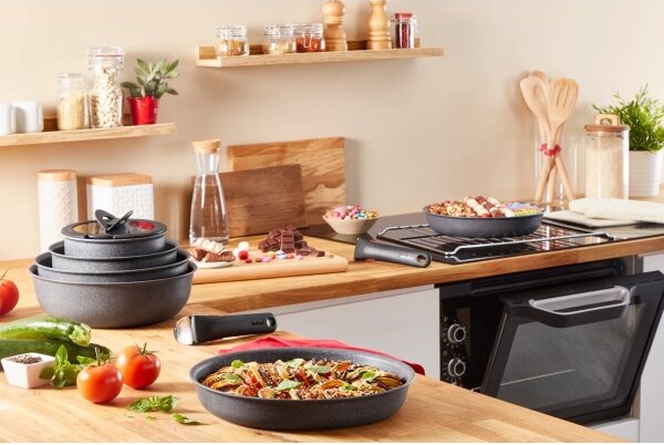 Tefal - Set kuhinjske posode 5 kos INGENIO NATURAL FORCE