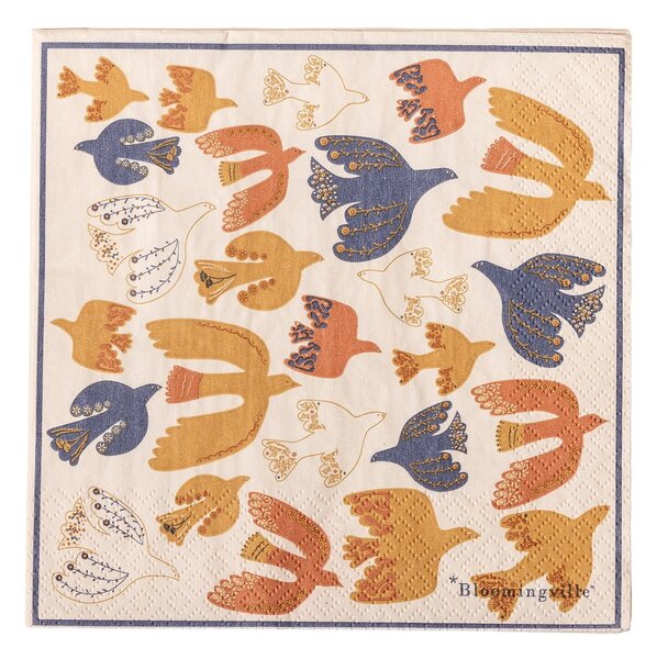 Papirnati prtički v kompletu 20 ks 33x33 cm Anniversary – Bloomingville