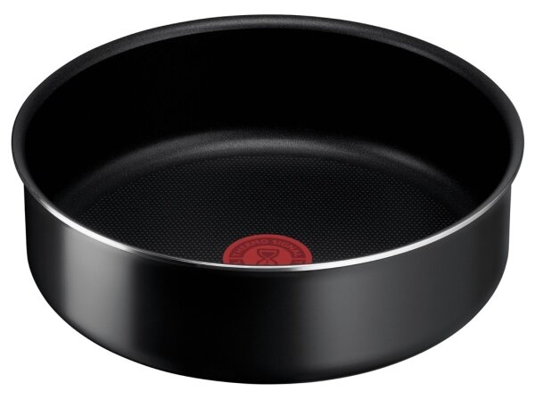 Tefal - Set ponev 3 kos INGENIO EASY COOK & CLEAN BLACK