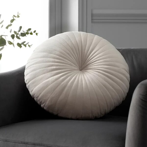 Žametna okrasna blazina ø 40 cm Round Soft Touch – Catherine Lansfield