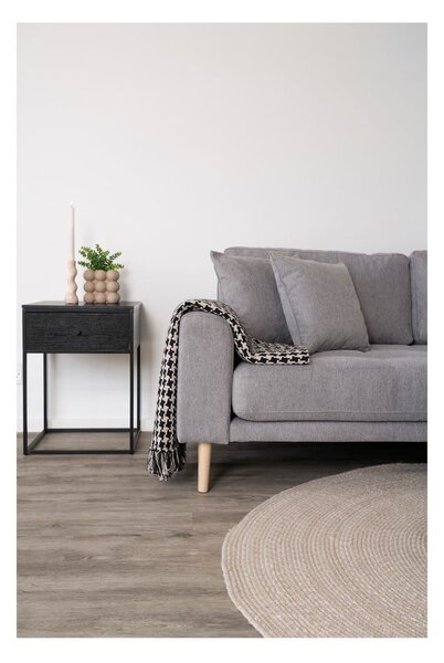 Črna nočna omarica Vita – House Nordic