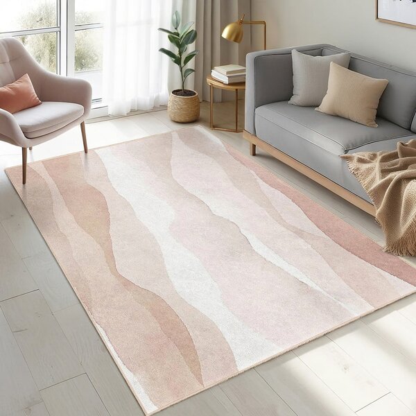 Kremno bel pralen tekač 60x230 cm Komodo Beach – Mila Home
