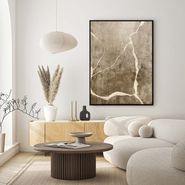 Ročno naslikana slika 90x120 cm Vibranium – Malerifabrikken