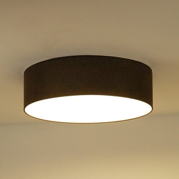 Duolla - LED Stropna svetilka CORTINA LED/26W/230V pr. 45 cm 4000K rjava