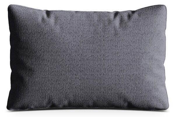 Temno siva okrasna blazina za sedežno garnituro iz tkanine bouclé Kemi – Cosmopolitan Design