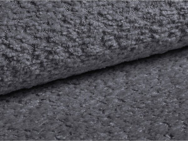 Temno siva okrasna blazina za sedežno garnituro iz tkanine bouclé Kemi – Cosmopolitan Design